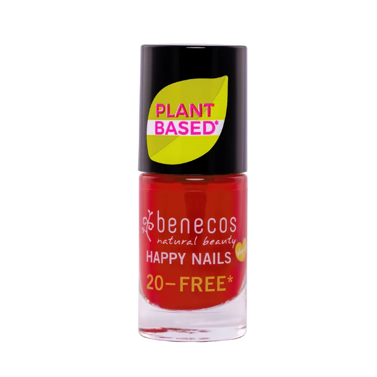 2402527_4260198094694_benecos_nail_polish_5ml_vintage_red Benecos Vegan Nail Polish Vintage Red 20-free - Afbeelding 1