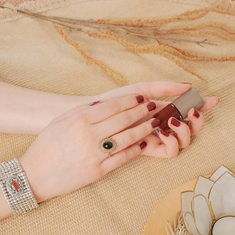 Boho Vegan Nagellak Red Rose 14 - Afbeelding 2